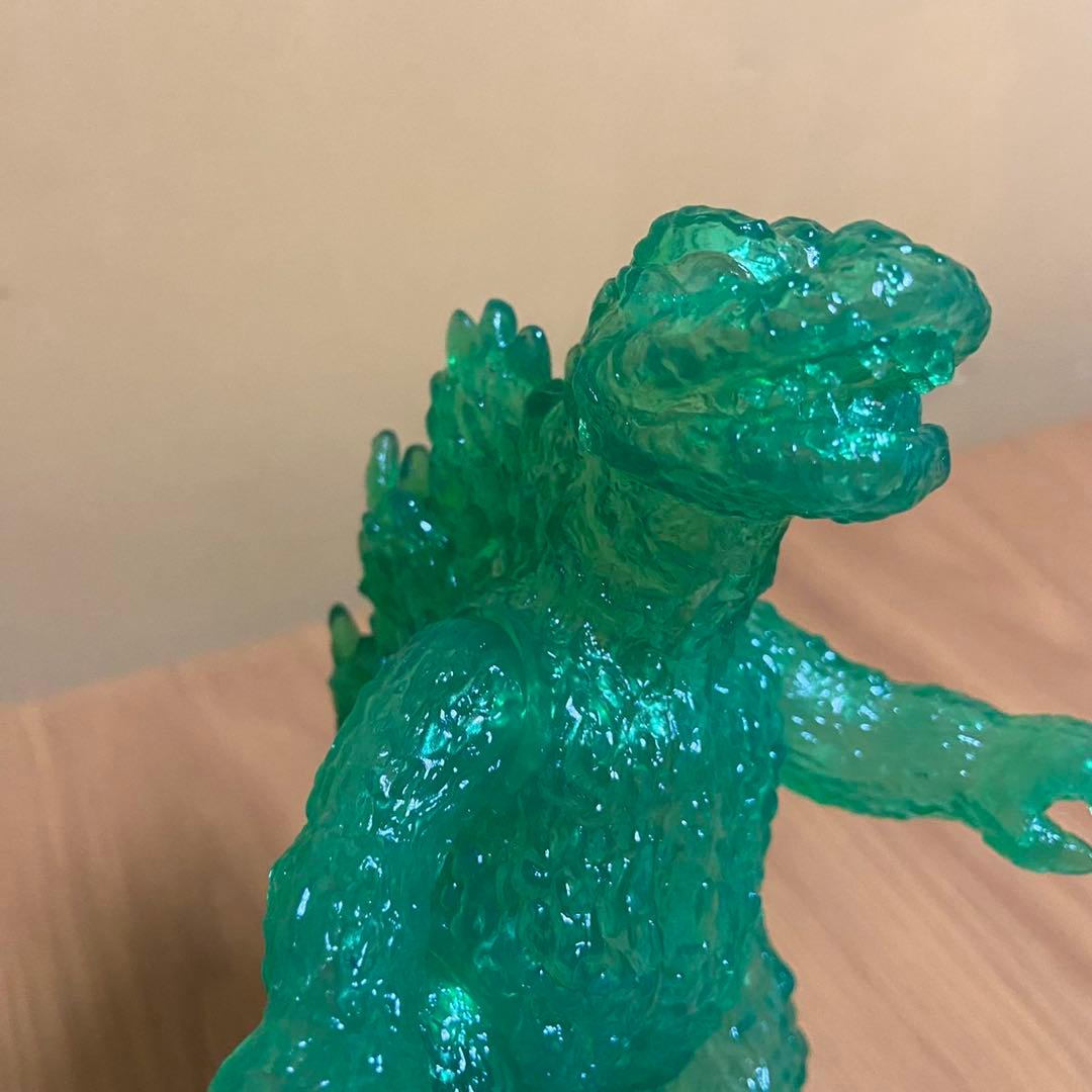ポピー キングザウルス ゴジラ クリアー緑成型 ソフビ 5450