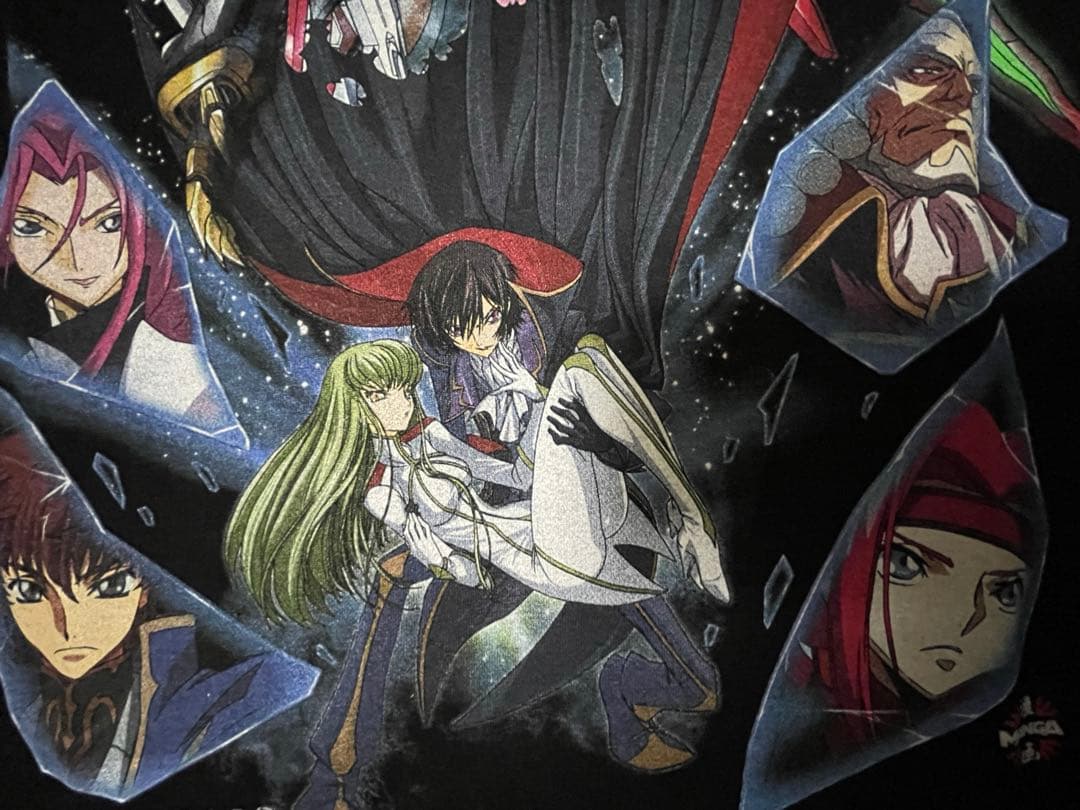 激レア コードギアス ルルーシュ C.C. アニメ Tシャツ