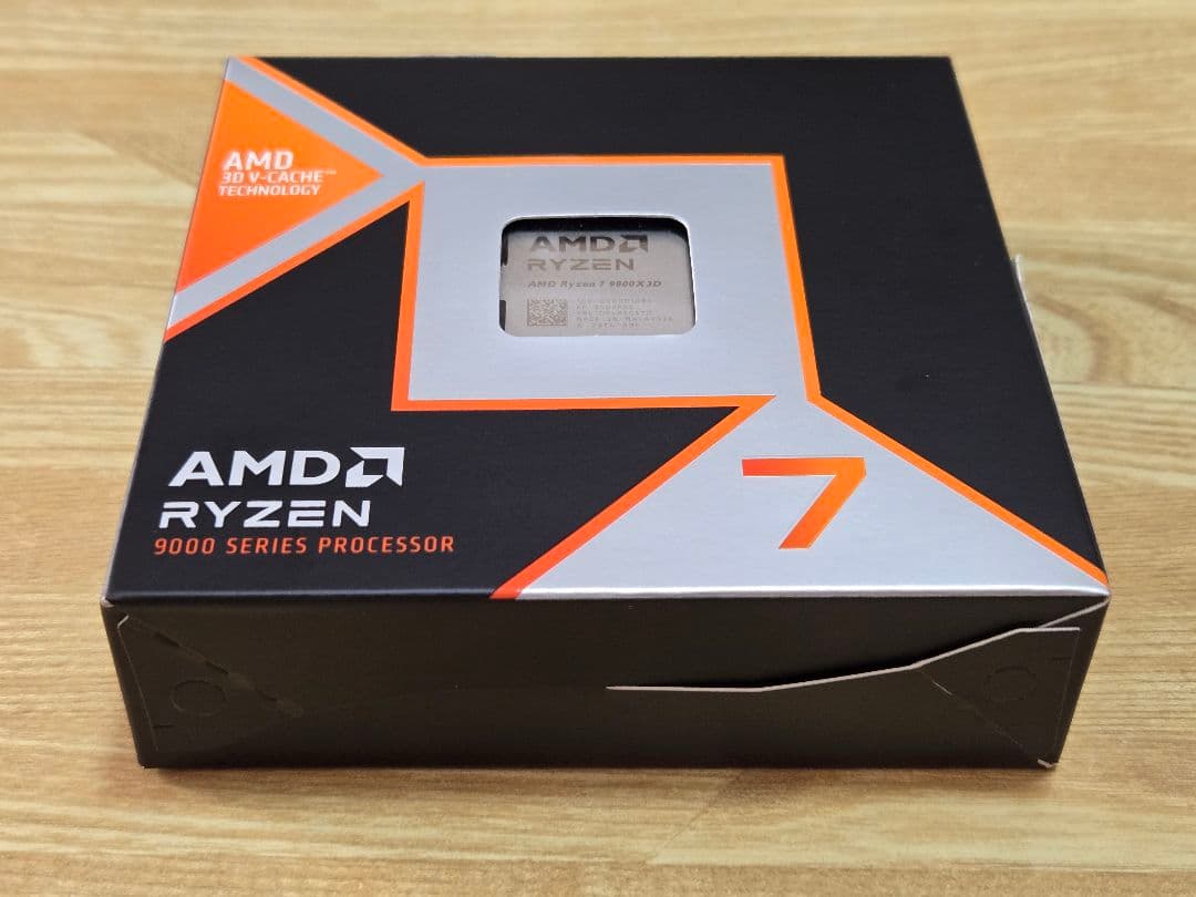 AMD RYZEN 7 9800X3D【新品・未開封】