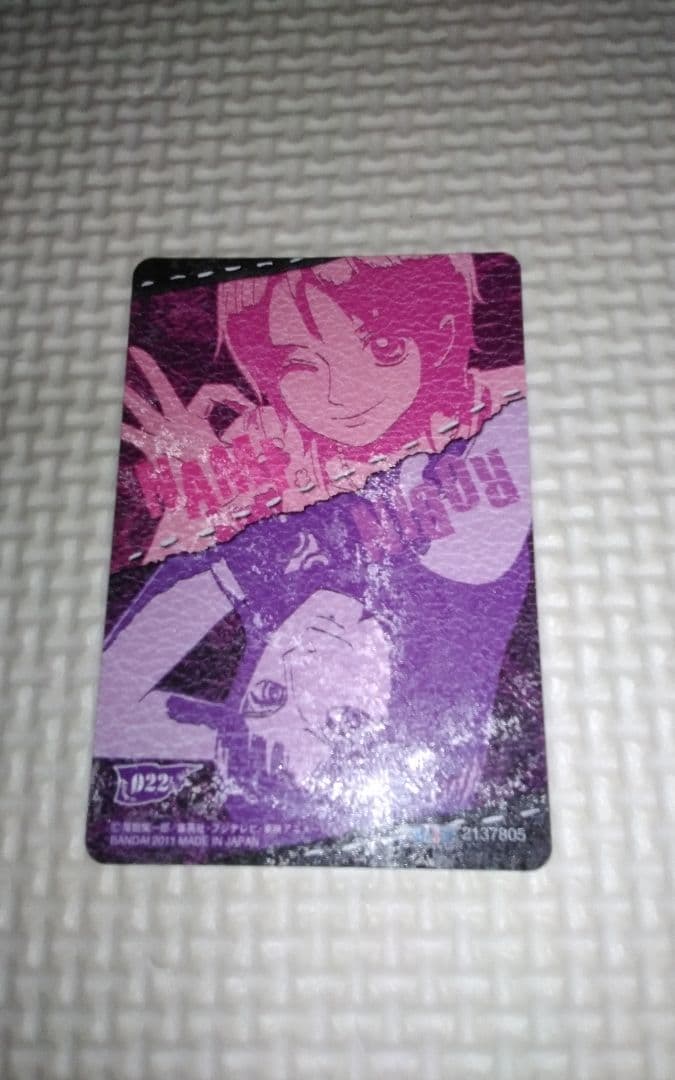 ワンピースキャラメルポップコーン　カード　No.022ナミ＆ロビン