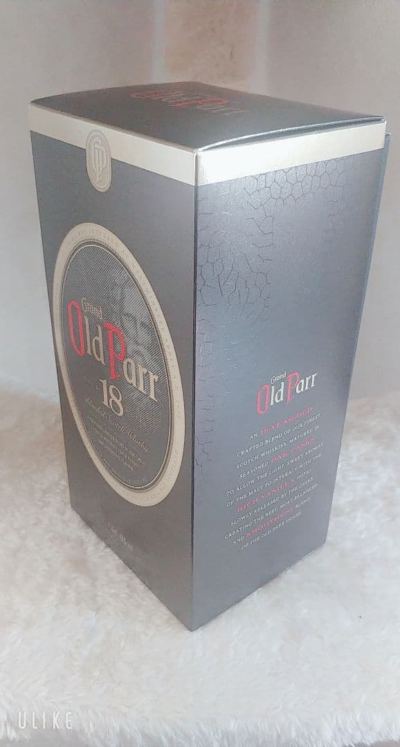 ウイスキー Grand Old Parr 18 750ml 43%