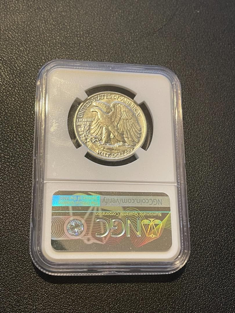 1945年 50セント XF 40 NGC認証