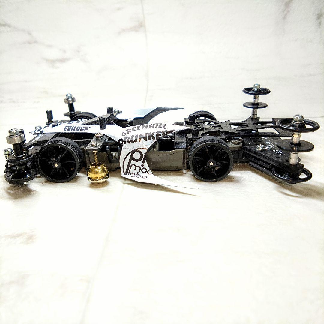 ミニ四駆　完成品　アバンテ　mk2　シロクロ