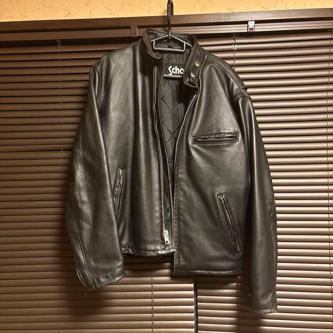 ［金欠により大値幅下げ！早い者勝ち‼️］ Schott シングルライダース　40