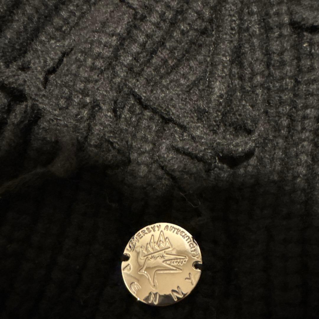 NUBIAN EXCLUSIVE LOVERBOY 猫耳ビーニー　銀バッチあり