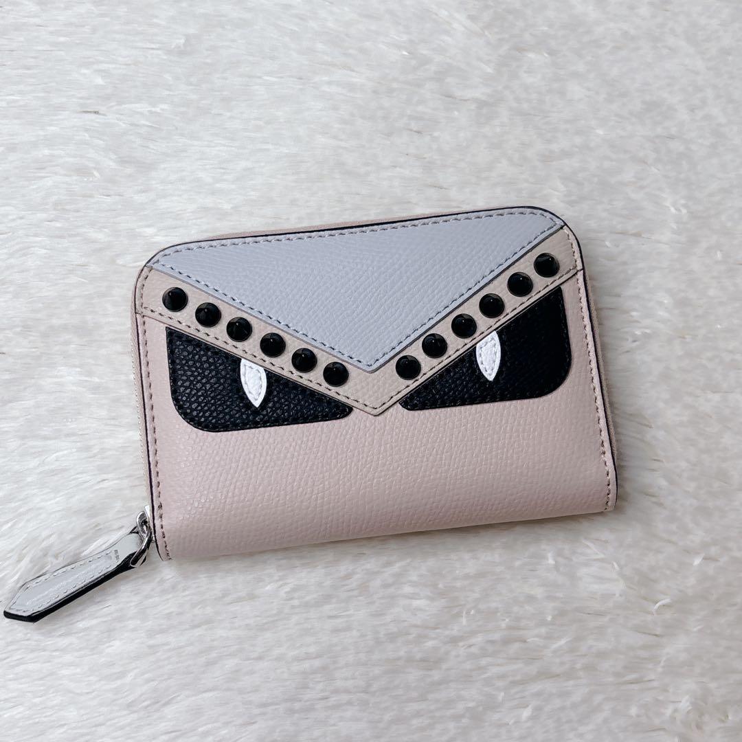 【未使用級】FENDI フェンディ バグズ アイ モンスター  ケース