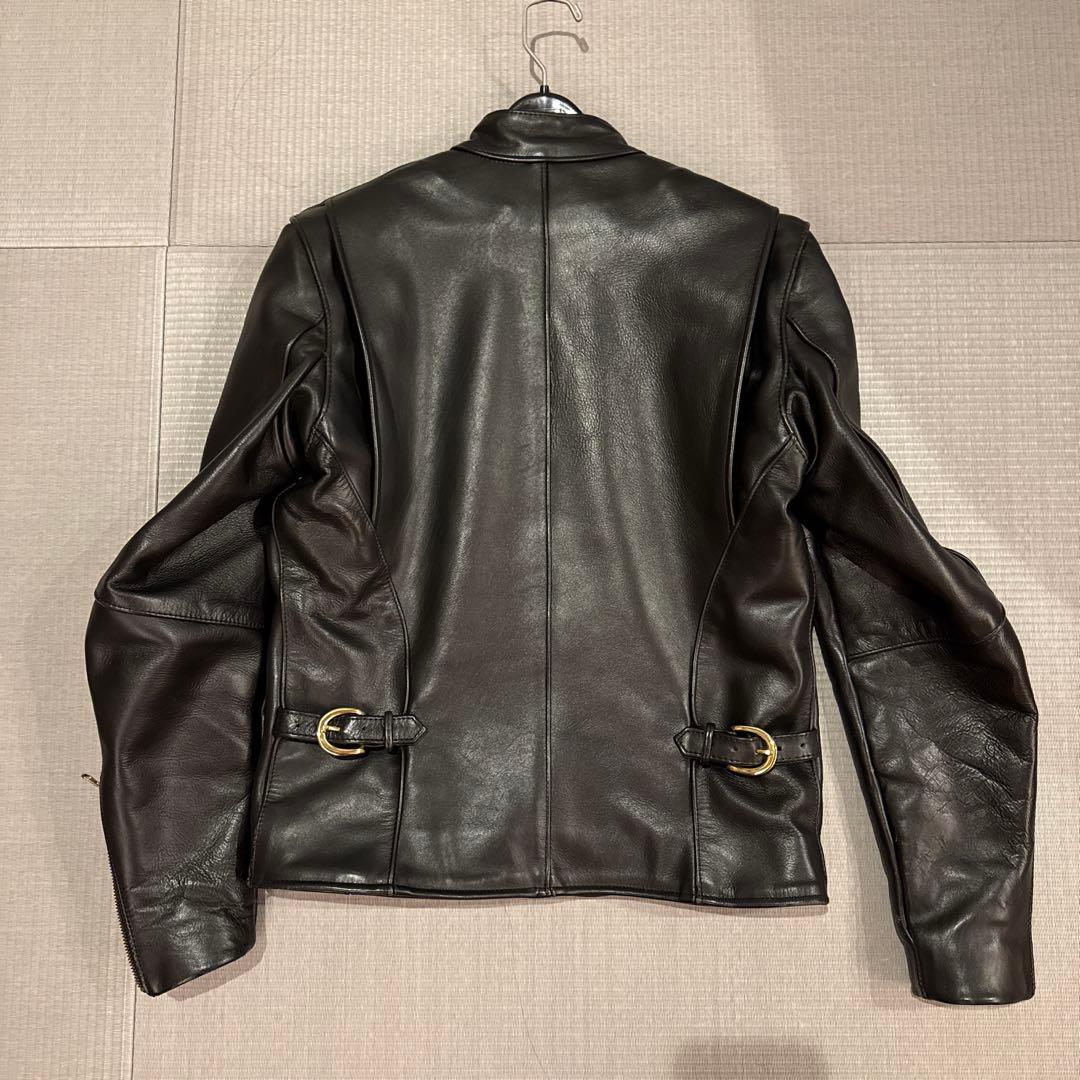 vanson leathers シングルライダースジャケット 36 ブラック
