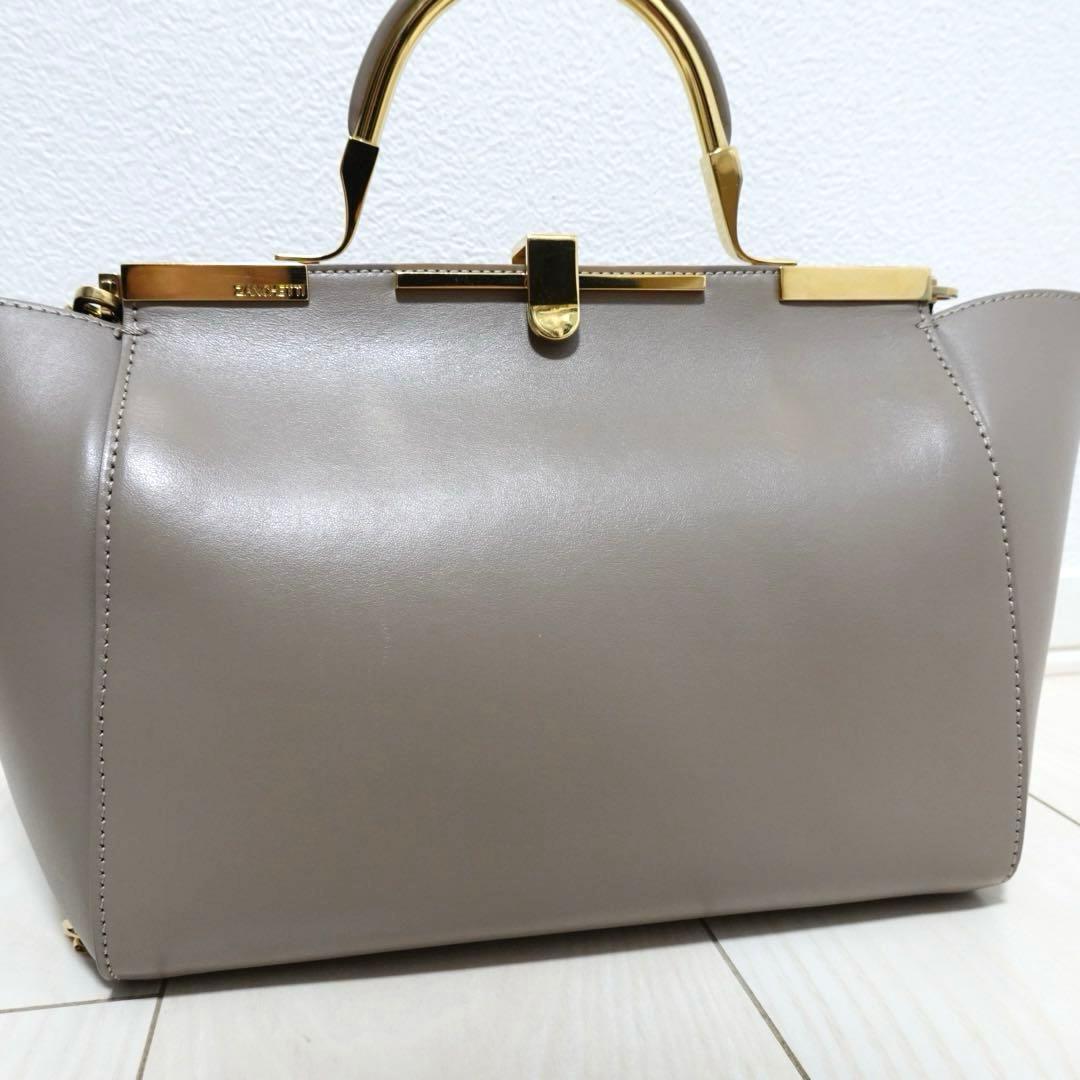 ザンケッティ　アムレット　ハンドバッグ　ショルダーバッグ　チェーン　トートバッグ