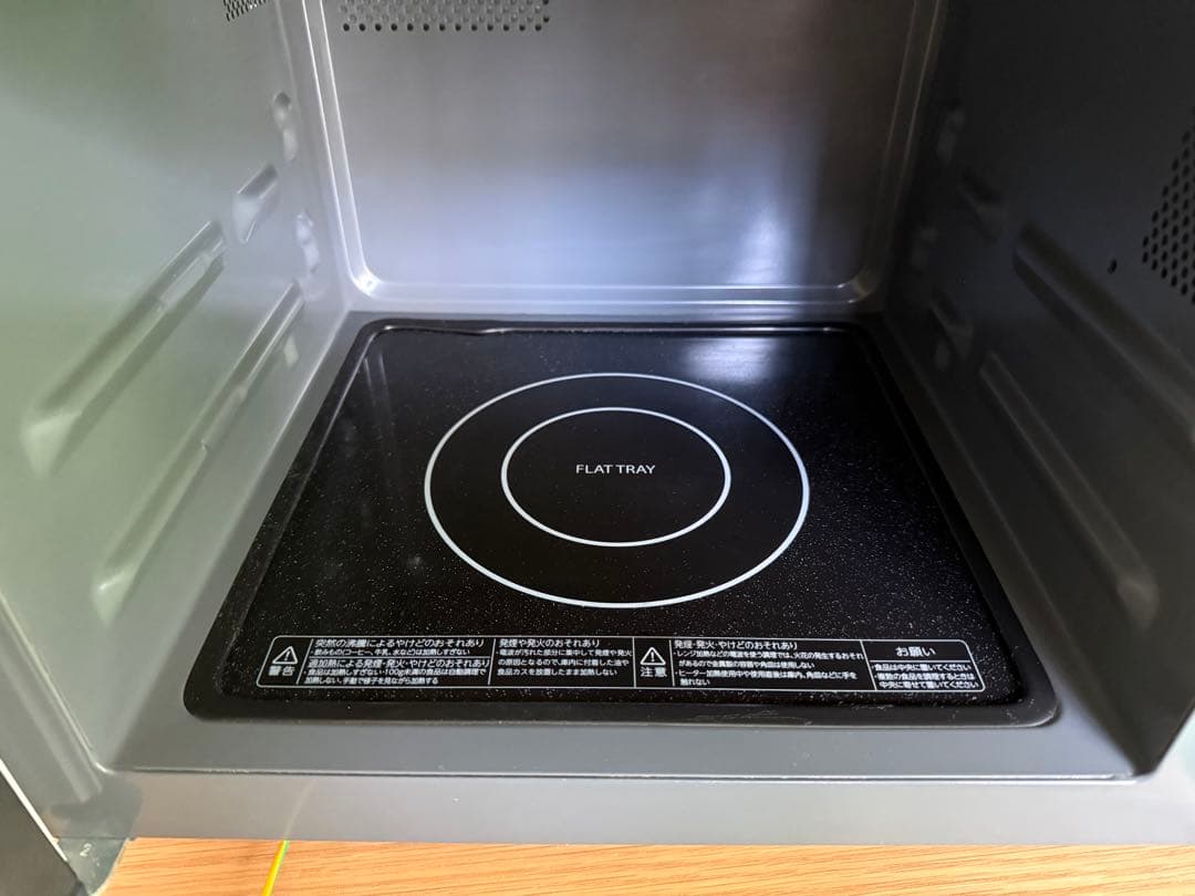 Natsu　TOSHIBA オーブンレンジ フラット 角皿・説明書付き