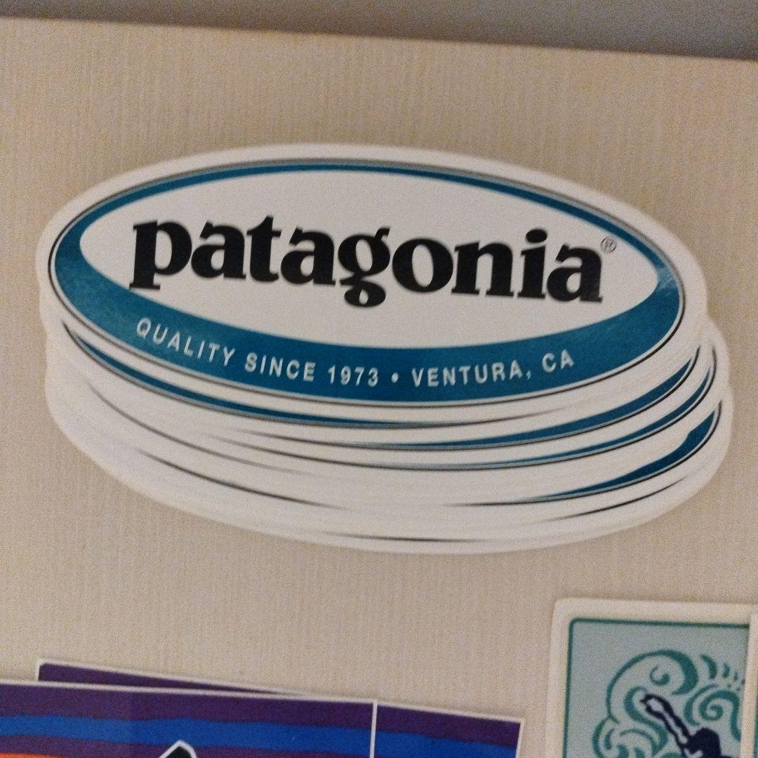 【正規品保証】Patagonia ステッカー 90年代・当時物・オーバルｘ24枚