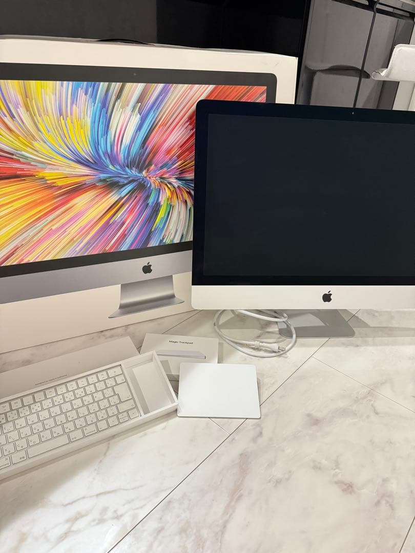 27インチApple iMac 512GB 本体 + キーボード・マウス