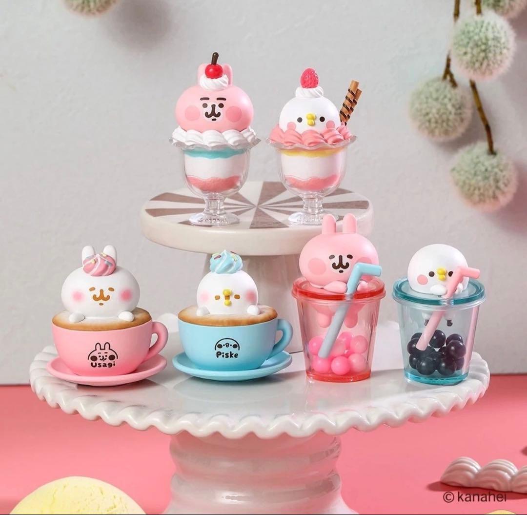 台湾限定　カナヘイ　フィギュア　カフェ風 6点セット