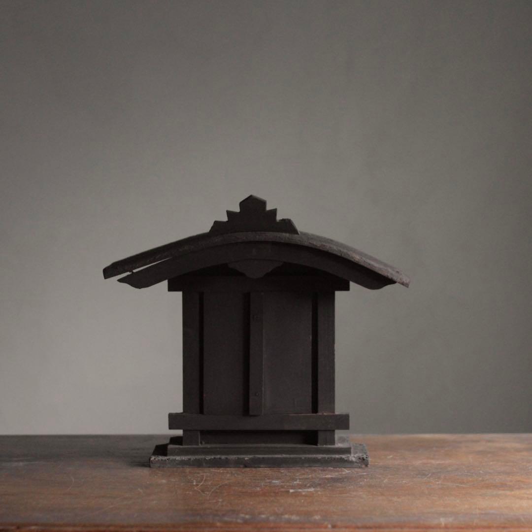 古い 木製 厨子 仏教美術 古美術 古道具 アンティーク オブジェ