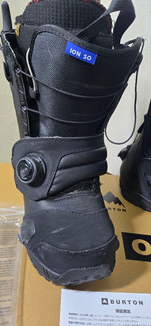 Burton Ion ステップオン　27cm スノーボードブーツ ブラック