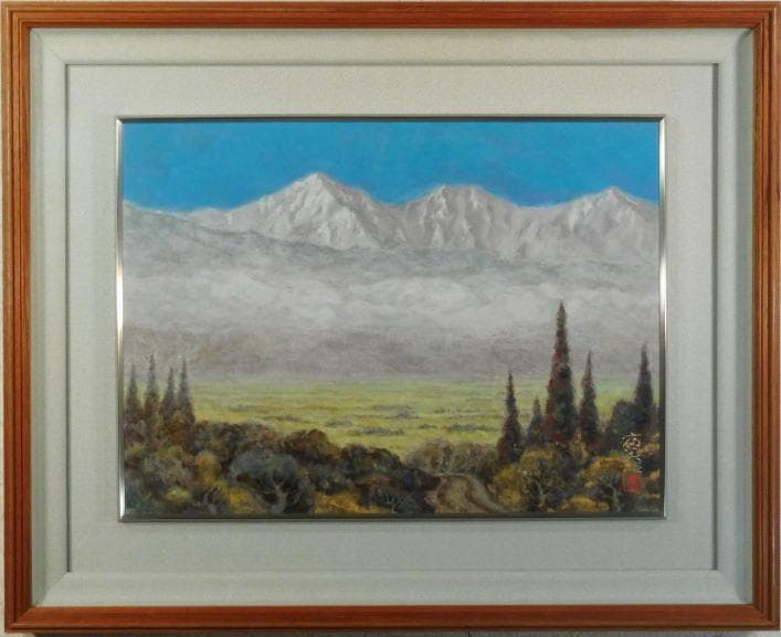 新井富美郎　 　　白馬連峰