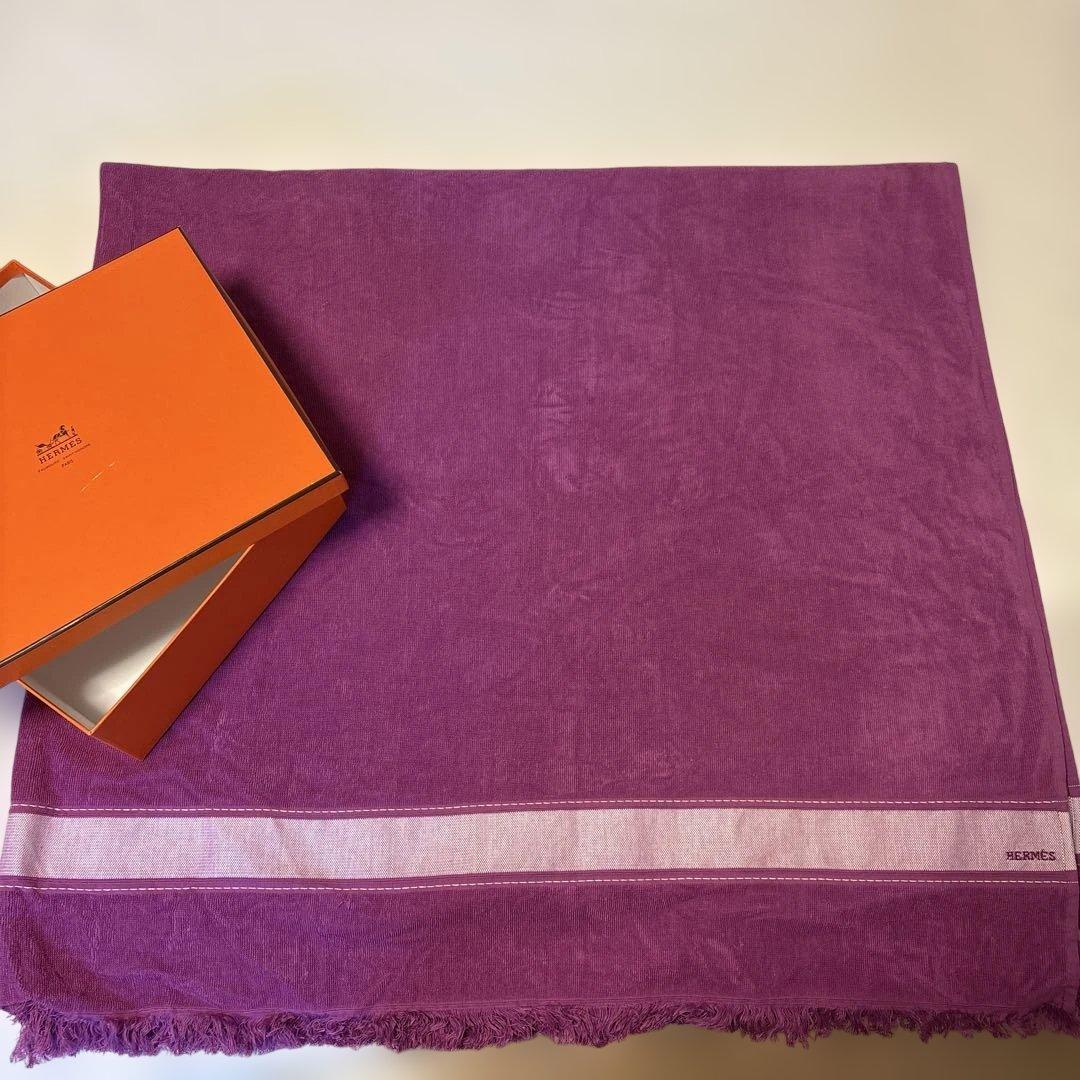HERMES 大判 タオルブランケット