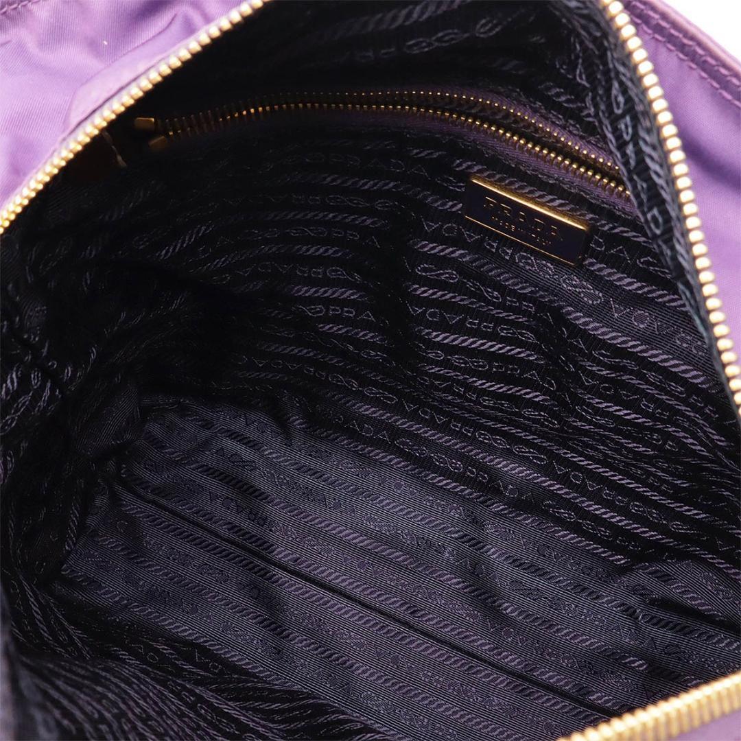 花*丸様 PRADA プラダ トートバッグ ハンドバッグ 2WAY パープル 紫