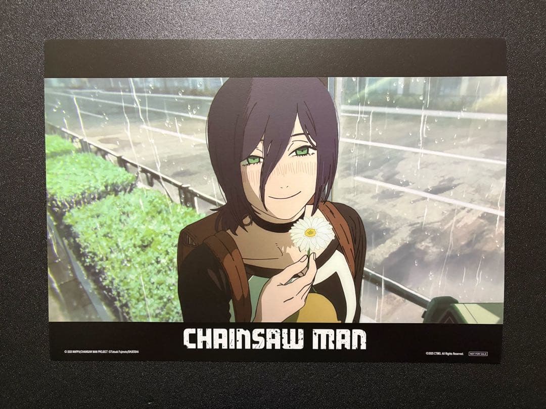 台湾限定 チェンソーマン レゼ編 A3 ポスター 夜行 香り付き 4種フル レゼ