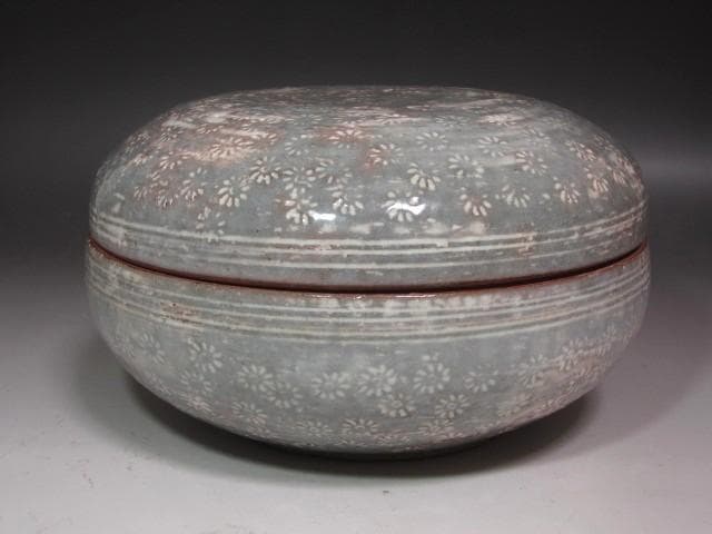 ☆　浅見与し三　三嶋手喰籠　堀内流十二代兼中斎　宗完の花押がございます☆y559