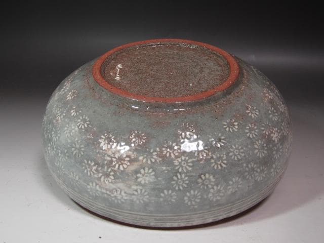 ☆　浅見与し三　三嶋手喰籠　堀内流十二代兼中斎　宗完の花押がございます☆y559