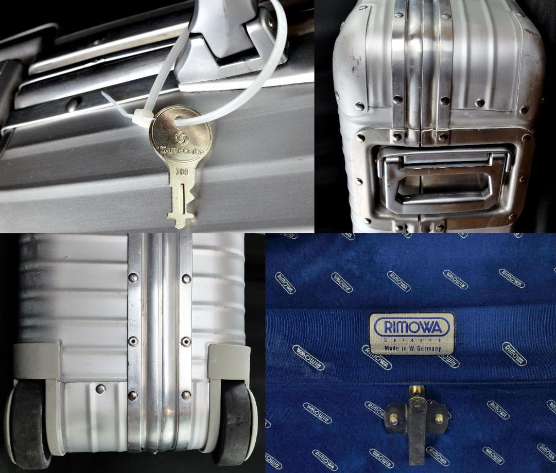 リモワ 929.70『TOPAS』2輪プルタブ・アルミスーツケース 82L