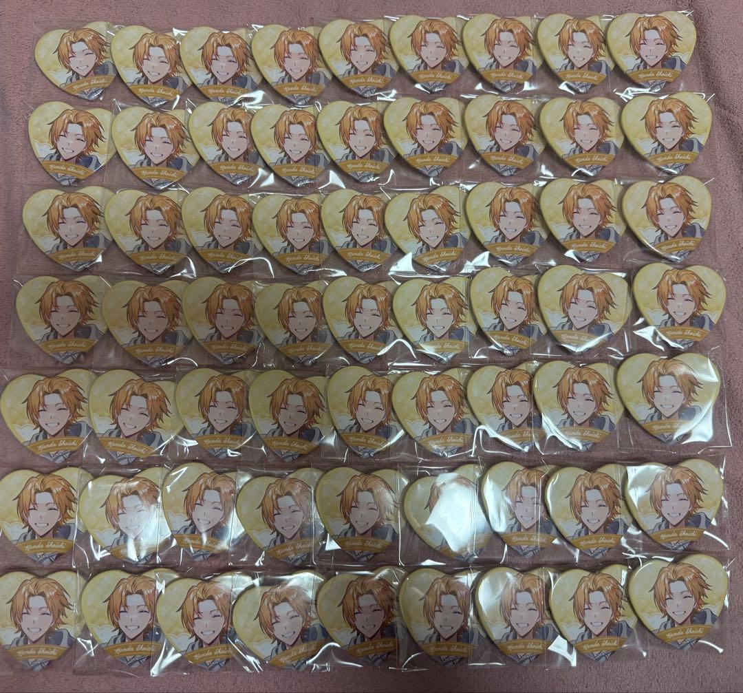 神田笑一 ホワイトデー 缶バッジ 63個