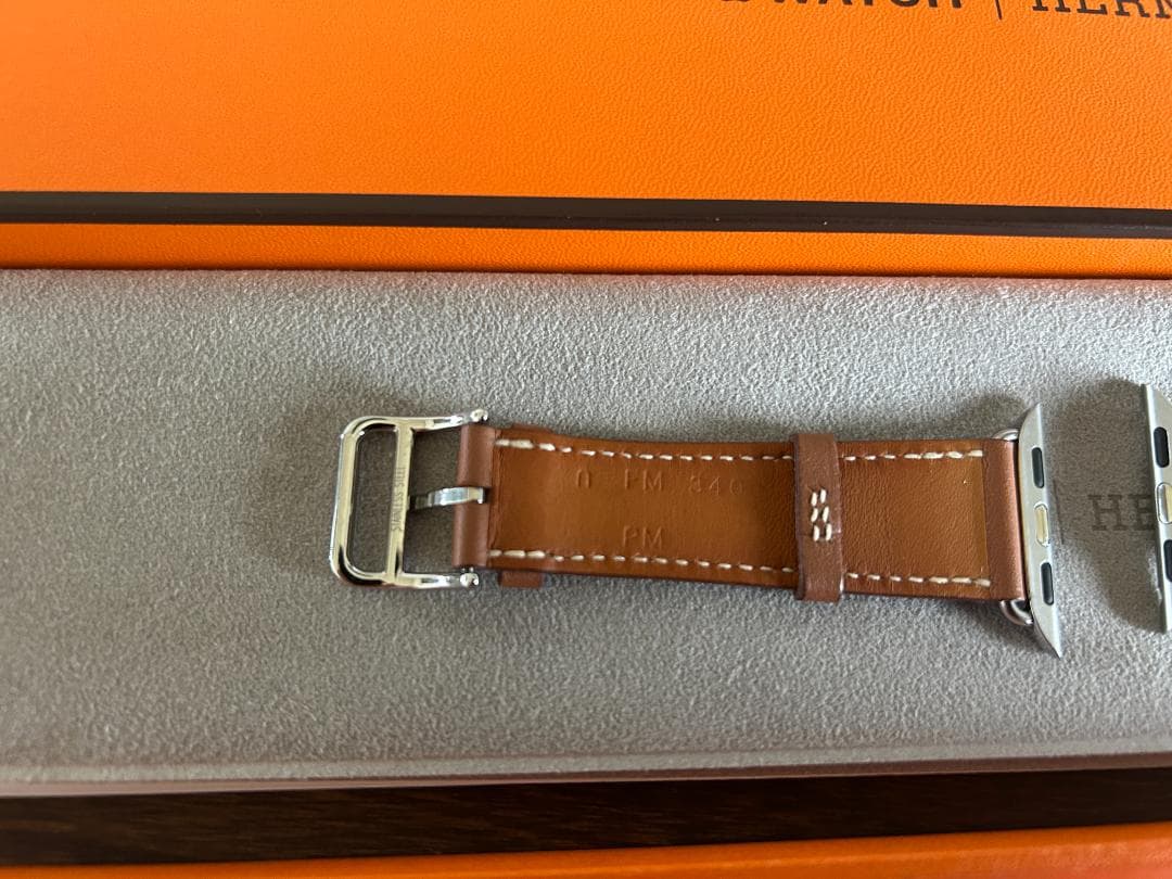 Apple Watch エルメス　ゴールド　ブラウン　HERMES
