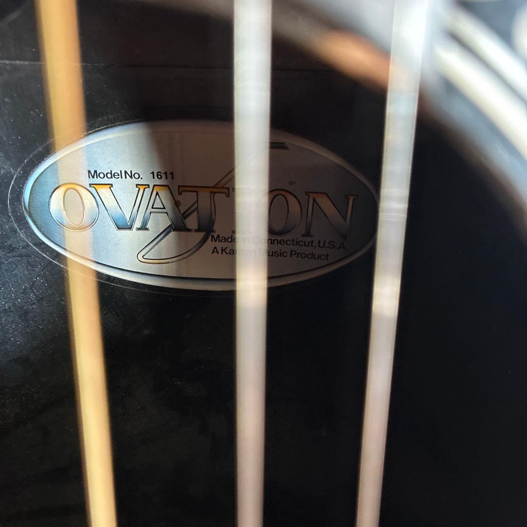 OVATION 1611 サンバースト　専用ハードケース付き