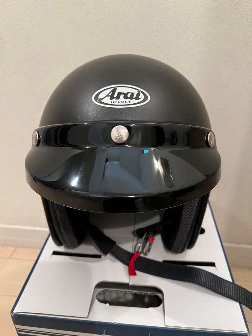 Arai クラシックAIR ブラック ヘルメット 箱付き 純正バイザーおまけ