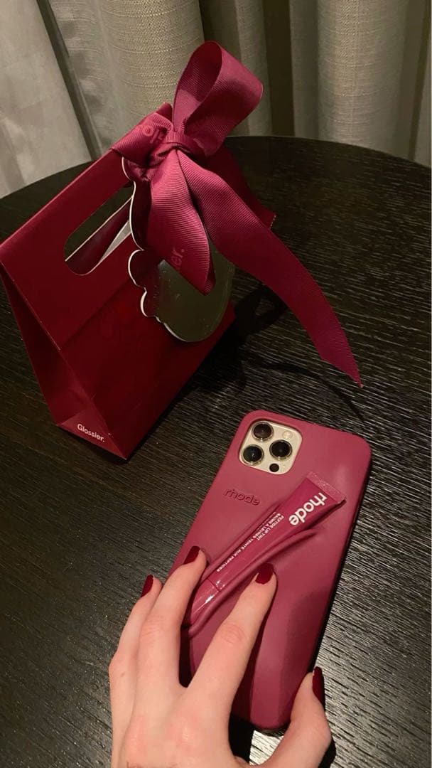 【ささみ】rhode raspberry jellyケースリップ付き