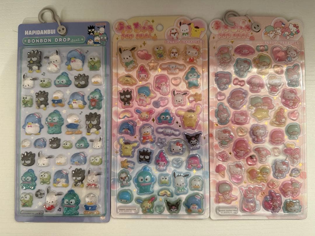 ☆ボンボンドロップシール☆サンリオまとめ売り☆