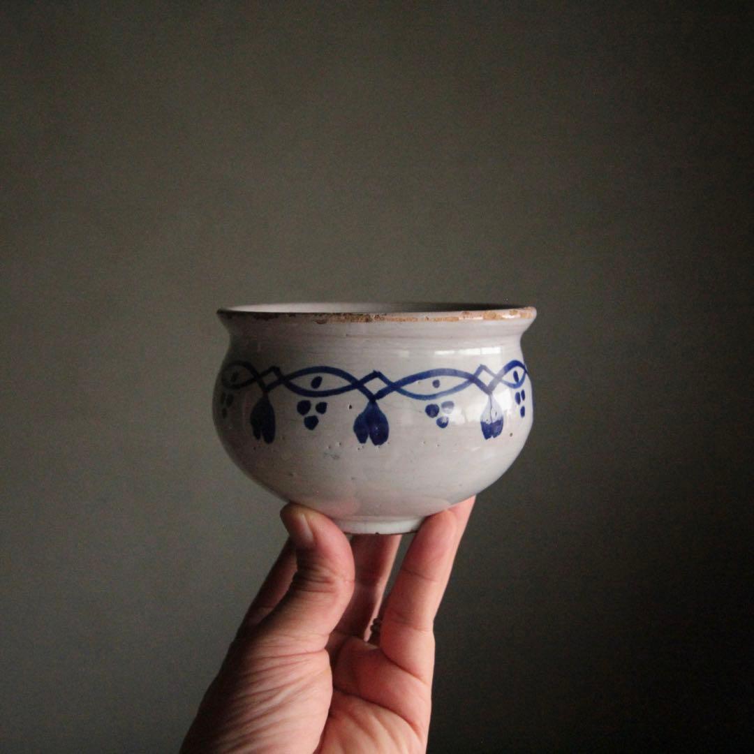 欧州 茶碗 茶道具 古美術 古道具 アンティーク 阿蘭陀 仏蘭西