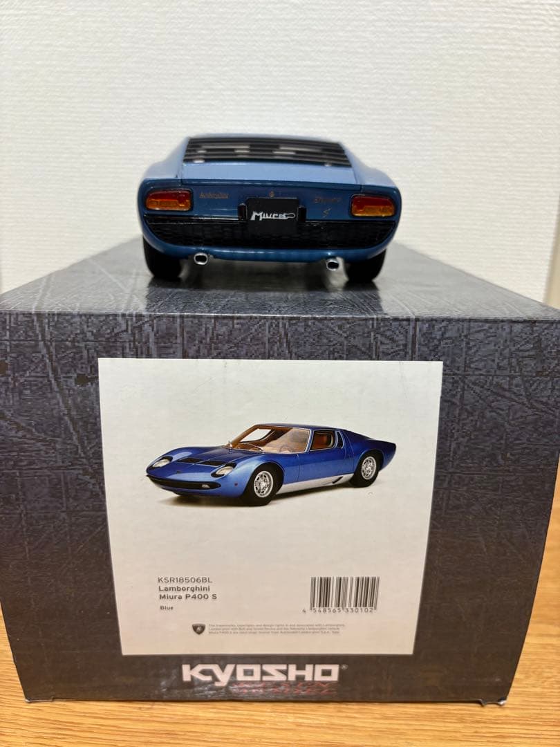京商製1/18スケール「ランボルギーニ・ミウラP400S」
