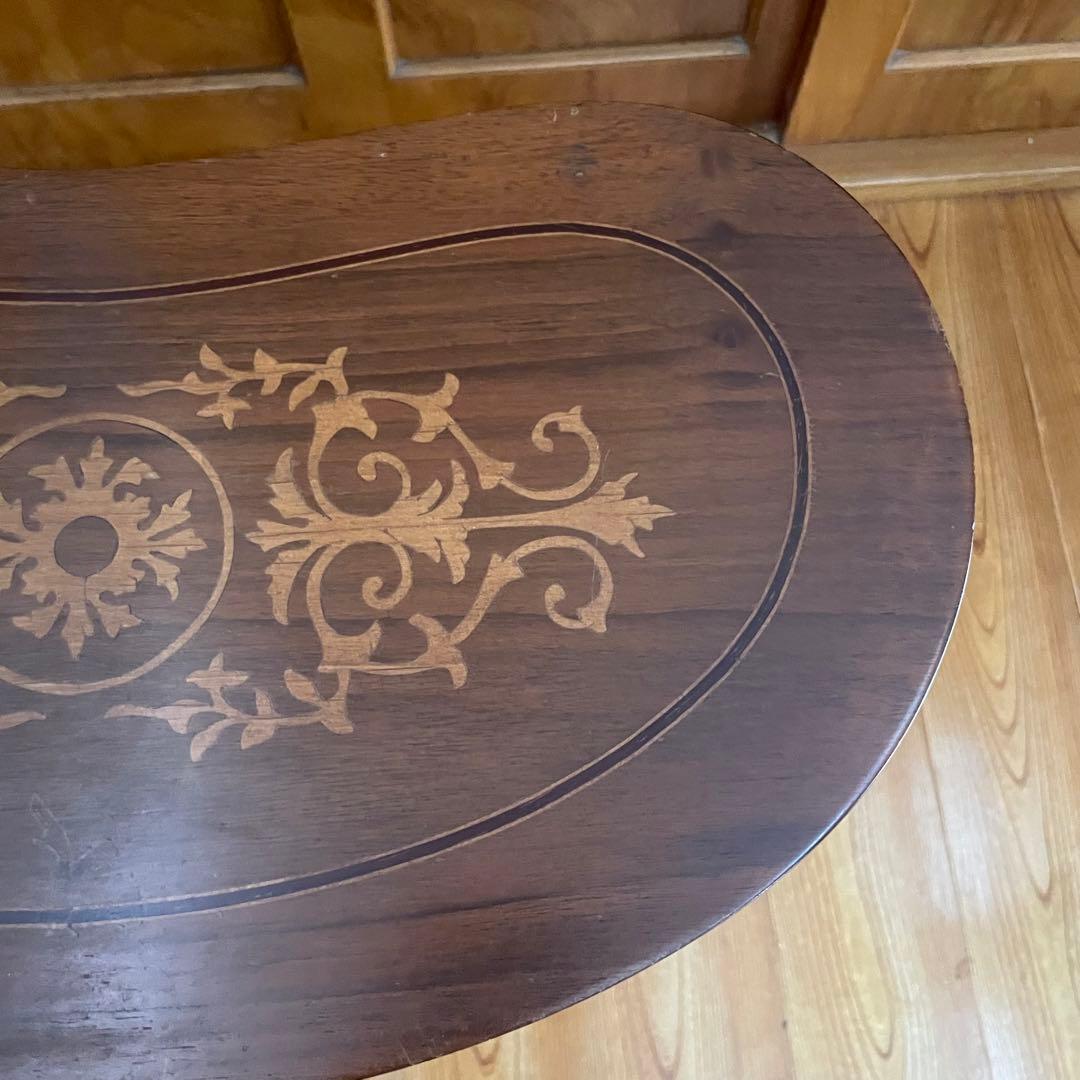 【送料込み】猫脚 アンティーク コンソール サイドテーブル 2段チェスト