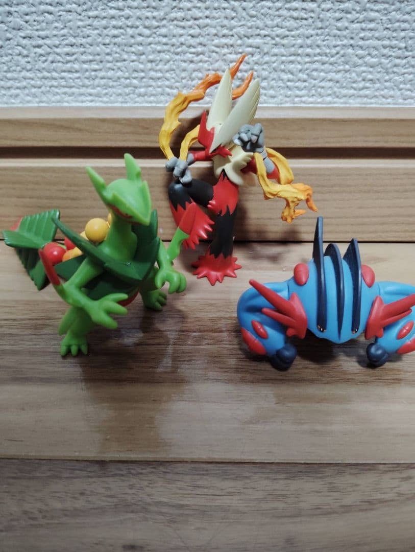 ポケモン モンコレ メガジュカイン メガバシャーモ メガラグラージ フィギュア