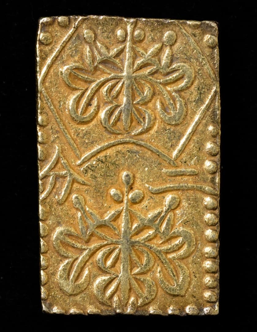 ◉安政二分判金　二分金　古金貨　美品