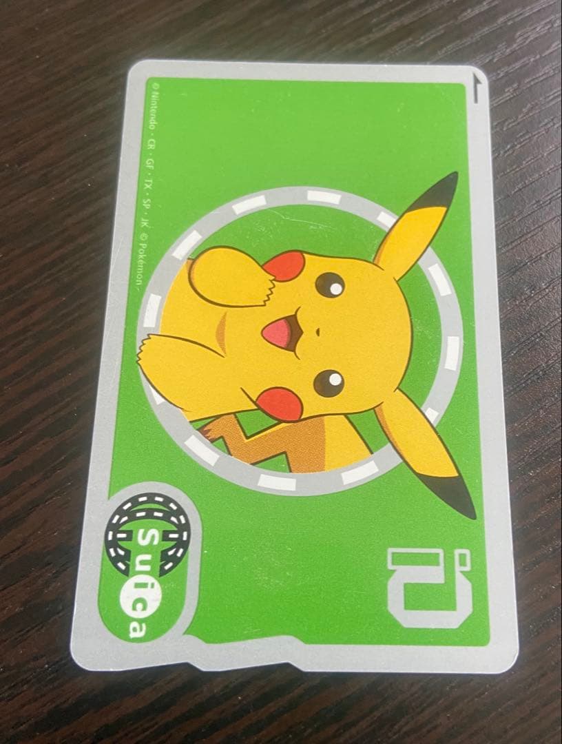 ピカチュウ　Suica 【使用可能】