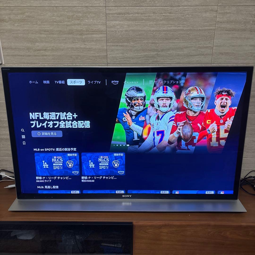 SONY BRAVIA KDL-55HX850 液晶テレビ スピーカースタンド付