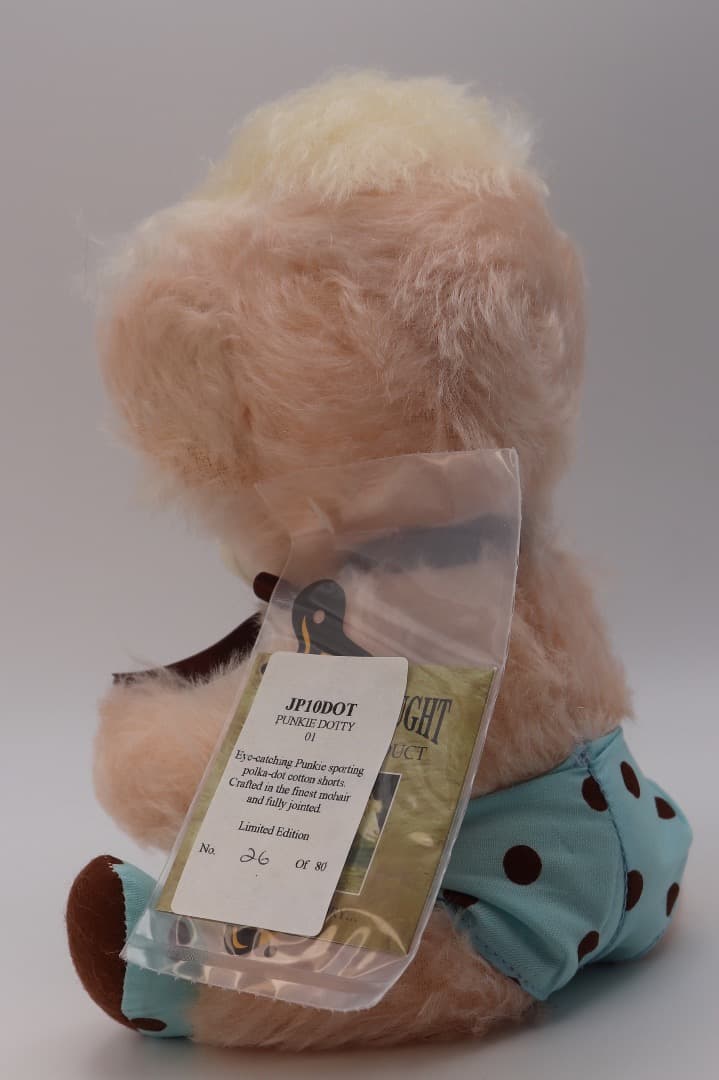 水玉模様のピンクのCHEEKY　PUNKIE DOTTY