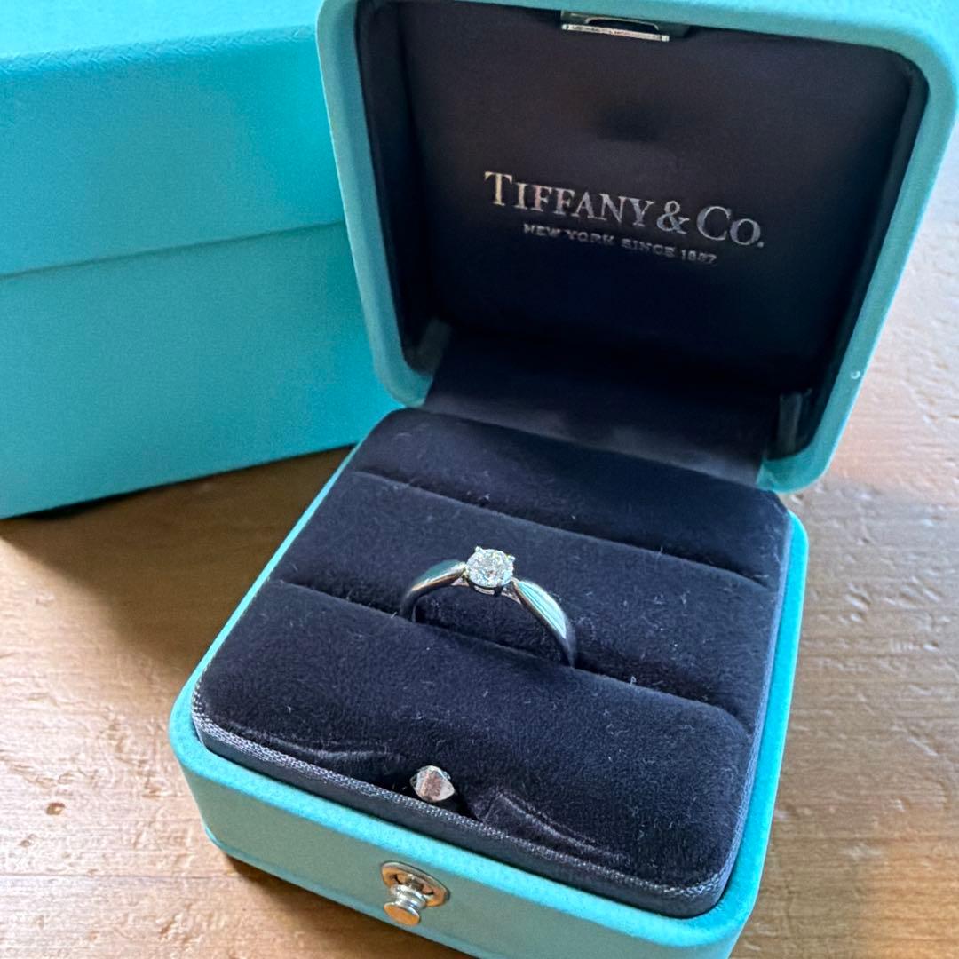 【めん】ティファニー ハーモニー 0.30ct 9号 婚約指輪