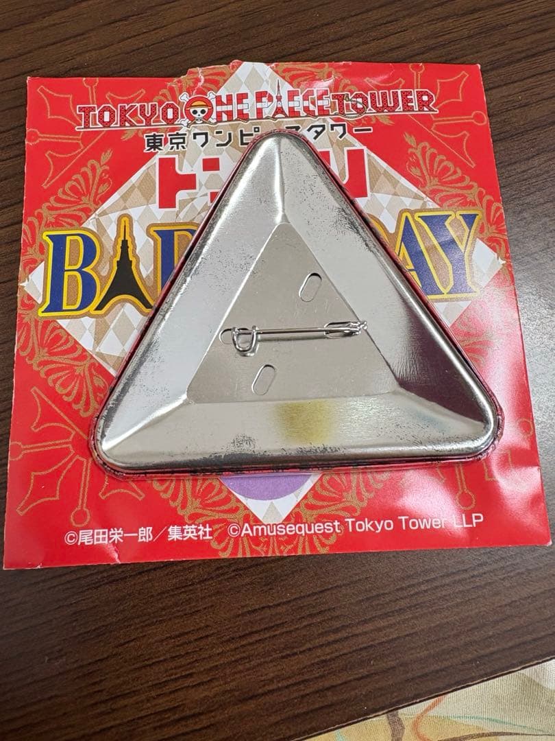 ワンピース 東京ワンピースタワー トンガリバースデー缶バッジ サンジ