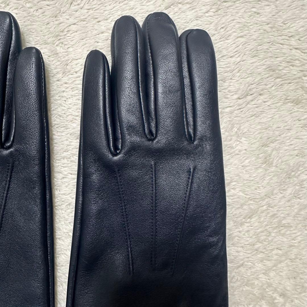 未使用品　Paul Smith ポールスミス　手袋　グローブ　レザー　ストライプ