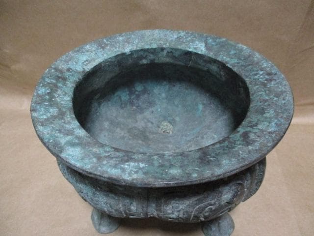 中国青銅器　鬲　超貴重　P9-2