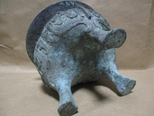 中国青銅器　鬲　超貴重　P9-2