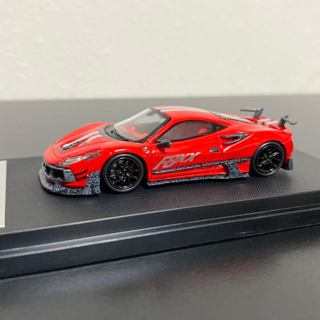 フェラーリ　F8XX 1/64シリアルナンバー 入り　ランボルギーニ