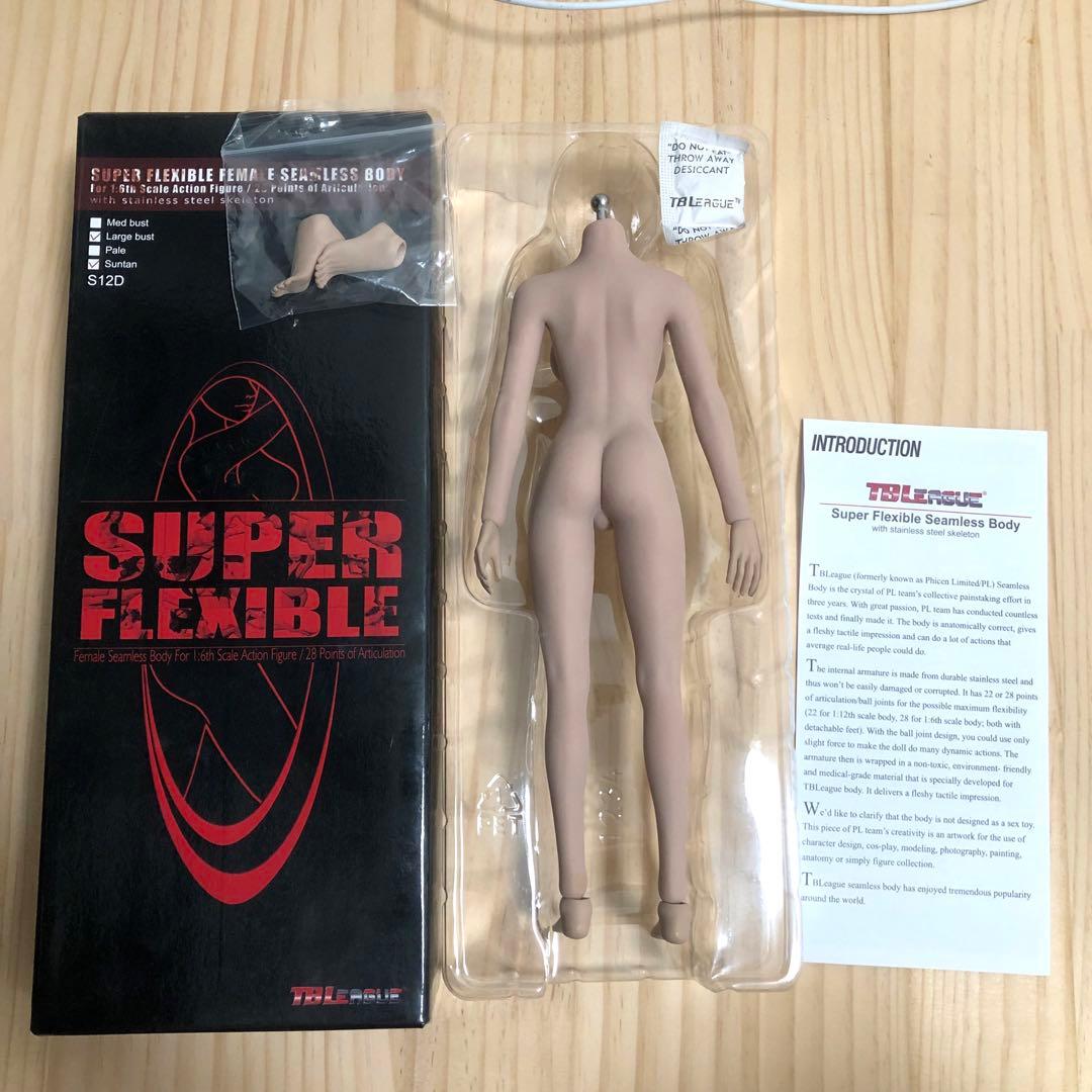 S12D 1/6スケール素体 Large bust suntan TBL