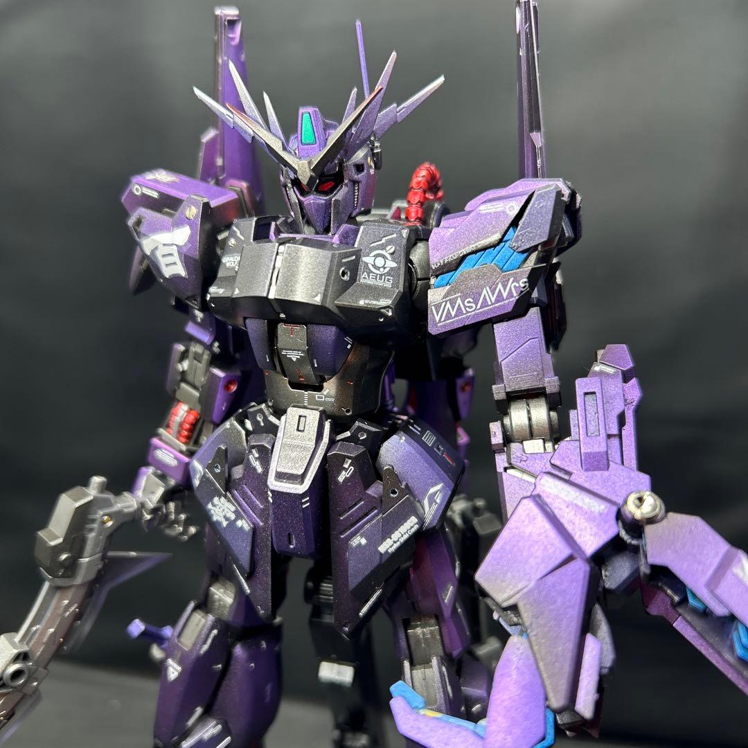 ガンプラ　塗装済み完成品　MG 修正改造 ミキシング