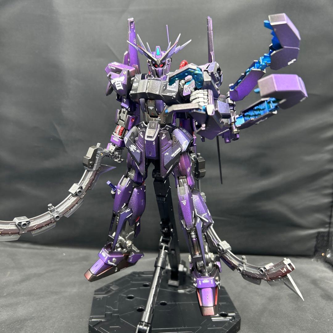 ガンプラ　塗装済み完成品　MG 修正改造 ミキシング