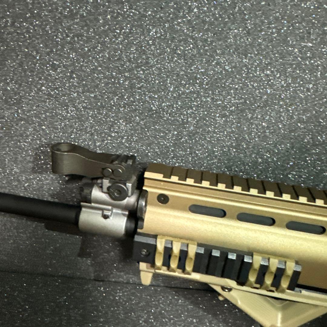 東京マルイ SCAR-L次世代電動ガン タンカラー スコープ付き