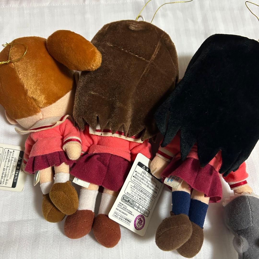 あずまんが大王 ぶるぶるぬいぐるみ マスコット　3種　キーホルダー　5点セット